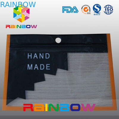 Mylar k Bag Plastic Pouches Packaging With Transparent Window For Goods