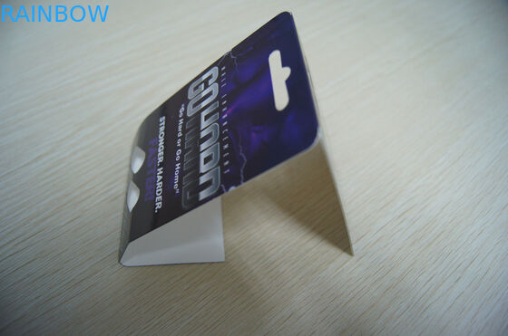 Fashional Paper Stamping Blister Card Packaging For Sex Pills / Caspsule