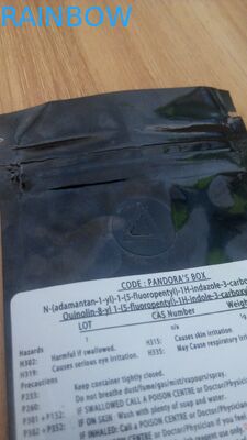 Transparent / Clear Round Shape PET Tactile Danger Warning Labels For Bliman