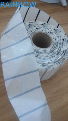 Transparent / Clear Round Shape PET Tactile Danger Warning Labels For Bliman