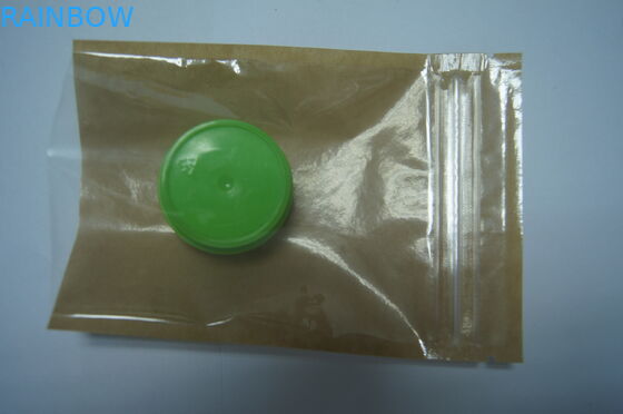 Mini Zipper Food Bag Transparent Front Pet / Pe Anti Static Bag With Bottom Open
