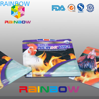 Stand Up Zpilock Pet Food Pouch Aluminum Foil Animal Tukey Food Bag