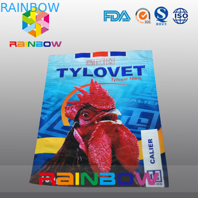 Gravure Printing Pet Food Pouch With Zipper / Re - Sealable Animal Food Bag