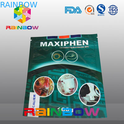 Aluminum Foil Pet Food Pouch Dairy Cow Stand Up Food Packaging