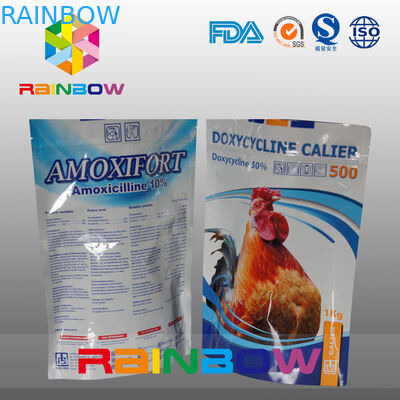 Trade Assurance Customized Stand Up Pet Turkey Food Packaging Bag / Pouch With Zipper