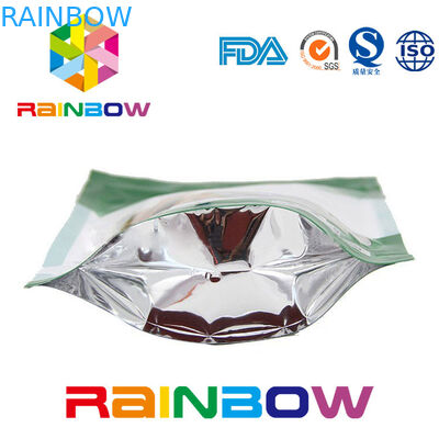 Smoothing Printed Aluminum Foil Whey Protein Powder Packaigng Pouch With Zipper