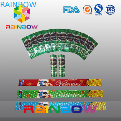 FDA Certificated Shrink Wrap Sleeves For Battery ,  Shrink Labels For Bottles