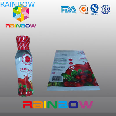 Printed High Shrinkage PVC / PET Hot Shrinking Labels / Heat Shrinking Sleeve Labels