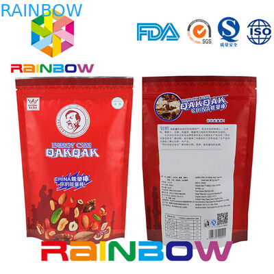 400g Side Gusset Matte Silver Aluminium Foil Bag Sambi Classic For Coffee Bean