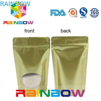 Food Grade Stand Up Zipper Bag For Coconut Chips / Pet Food / Snack / Biscuit