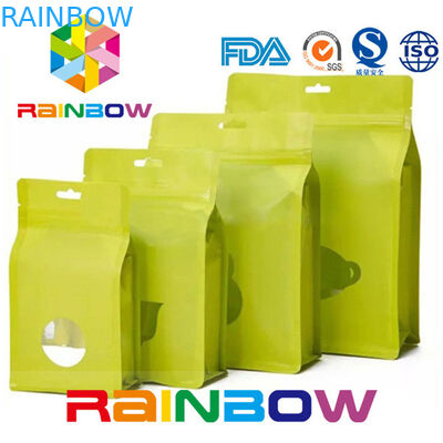 Food Grade Stand Up Zipper Bag For Coconut Chips / Pet Food / Snack / Biscuit