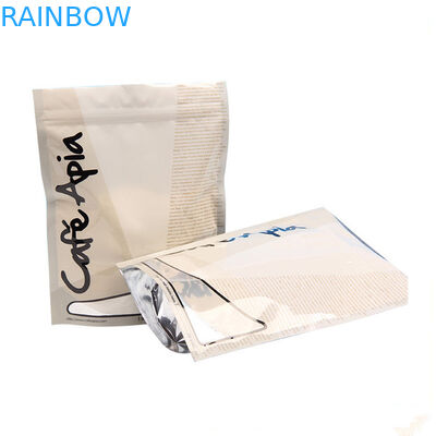 Graceful Curved Lipton PET / VMPET / PE Tea Packaging Bags Stand Up/stand up bag for tea