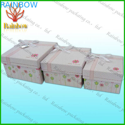 Pink and Orange Colorful Gift Box Paper Box Packaging Recycable Paper Box
