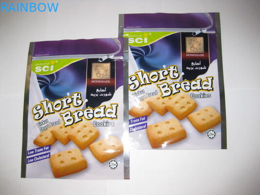 Easy Open Plastic Pouches Packaging Aluminum Foil Zip Lock Bag