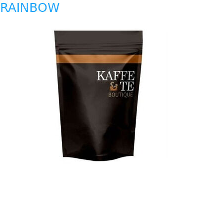 Stand Up Aluminum Foil Bag , Tea / Coffe Packaging Bags with Zipper