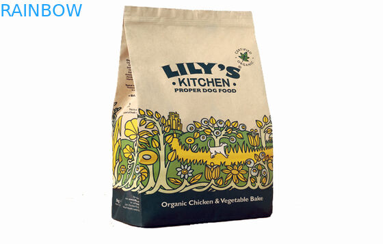 Silver Gold Foil Pouch Packaging for Dried Fruit , Snack , Tea , Coffee