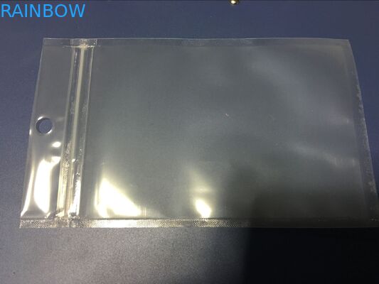 Three Side Seal Clear Plastic Pouches Packaging k Bag With Hang Hole