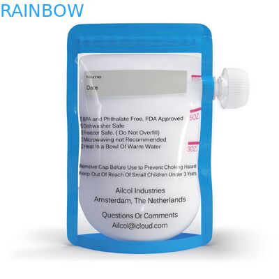 Laminated Material Side Spout  / Spout Pouch Packaging / Stand Up Pouch For Juice