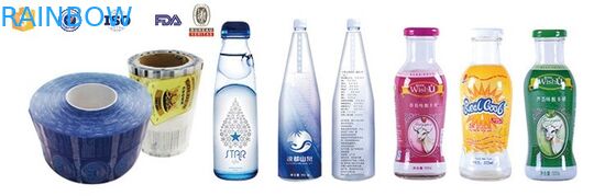 PVC / PET Shrink Sleeve Labels Shrink Wrap Sleeves For Bottles / Cans