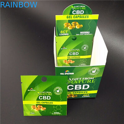 CBD gummy Bear Packaging Male Sex Enhancement Pills Blister Paper Card Packaging