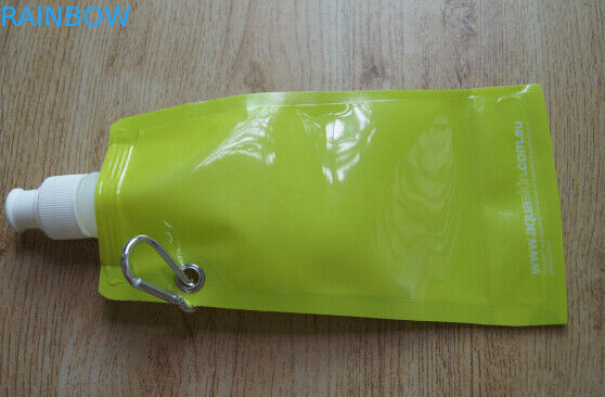 Spout Bag For Lubricating Oil / Water / Juice / Laundry Detergent Packaging Spout Bag