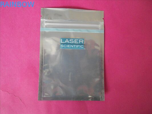 Shining Clear Flat Mylar Foil k Pouch Packaging For Chil Seed / Green Tea