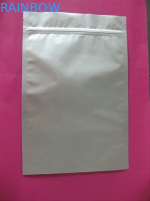 Customized Foil Pouch Packaging Three Sides Sealed Aluminum Foil Zip Lock Bag