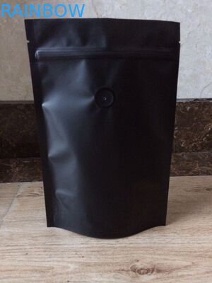 Matt Aluminum Foil Plastic Stand Up Pouches Moisture Proof Eco Friendly