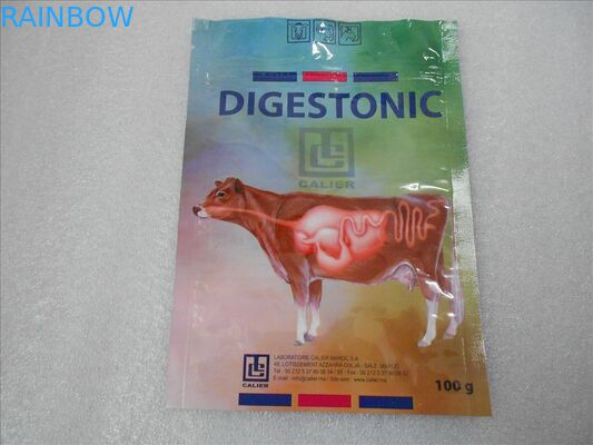 Custom Printed Small Laminated Reusable Mylar Bags / Aluminum Foil Pouch