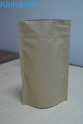 Aluminum Laminated Mylar Food Storage Bags , Stand Up Paper Bags