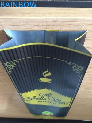 Laminated Side Gusset Foil Pouch Packaging Matt Mylar Bags For Food Storage