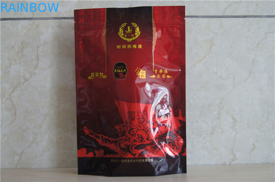 Coffee Tea Stand Up Aluminum Foil Pouch Packaging Kraft k Bag 250g 500g