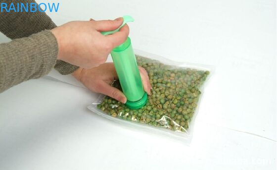 Laminated 3 Side Vacuum Pumping Air Bag Food Vacuum Seal Bags For Fish / Vegatable