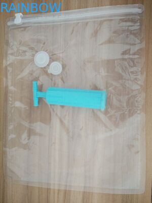 Food Vacuum Sealer Plastic Bag Frozen Food Bag / Freezer Bags Customized