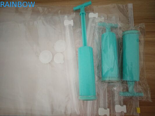 Food Vacuum Sealer Plastic Bag Frozen Food Bag / Freezer Bags Customized