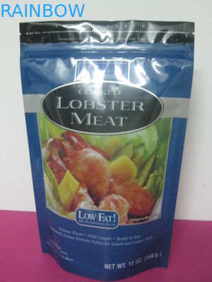 Resealable Plastic Foil Pouch Packaging Stand Up Aluminum Foil Laminated k Bags