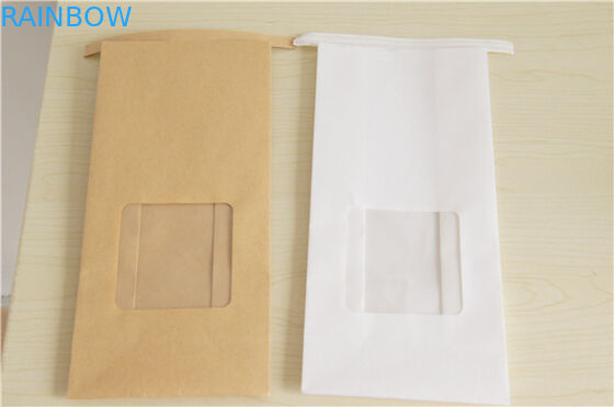 Tin Tie Snack Bag Packaging For Chocolate , Cookies Bags Packaging