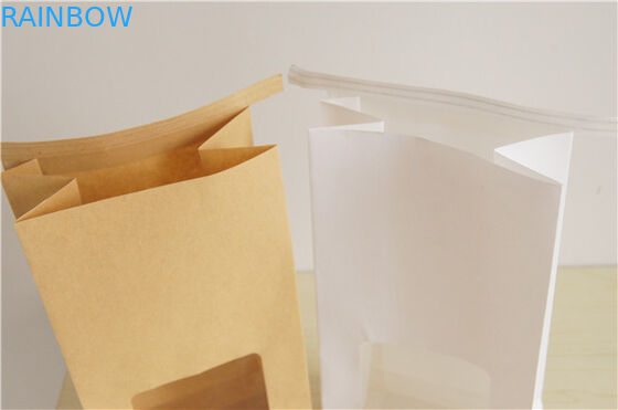 Tin Tie Snack Bag Packaging For Chocolate , Cookies Bags Packaging