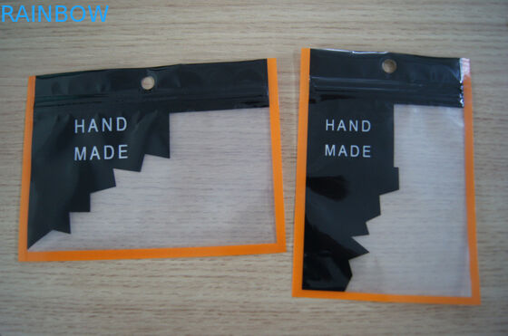 Customized Soft Plastic Bait Foil Pouch Packaging For Fishing Worm With Clear Side