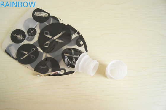 Custom printed 3oz doy-pack baby food reusable spout pouch with double k