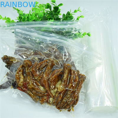 Custom Printed Plastic Food Vacuum Seal Bags Chicken Frozen Food Packaigng