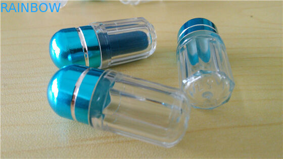 Round Clear Plastic Pill Bottles Male Enhancement Pills Bottle Packaging