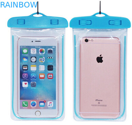 Custom Plastic Pouches Packaging PVC Waterproof Phone Pouch Bag