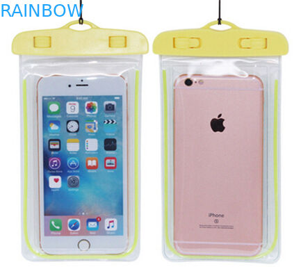 Custom Plastic Pouches Packaging PVC Waterproof Phone Pouch Bag