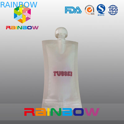 Food Grade Baby Food Pouch Spout Pouch Packaging with Top Spout & Durable Zipper
