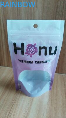 Custom Bottom Gusset Aluminum Foil Laminated Mylar k Bags with Clear Window