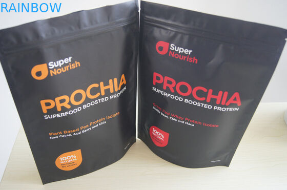 k Stand Up Aluminum Foil Foil Pouch Packaging For Tea / Coffee / Liquid