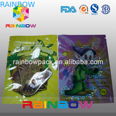 Customized 4g/10g Herbal Incense Packaging / Potpourri k Bags