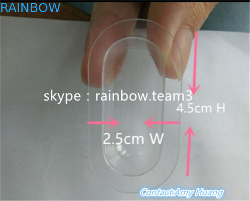 Reuseable Small Plastic Container For Sex Pills / Capsule Shape Bottle With Metal Round Cap