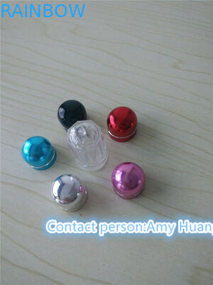 Empty Hard Gelatin Capsule Bottle Sex Pill Container With Aluminum Foil Cap